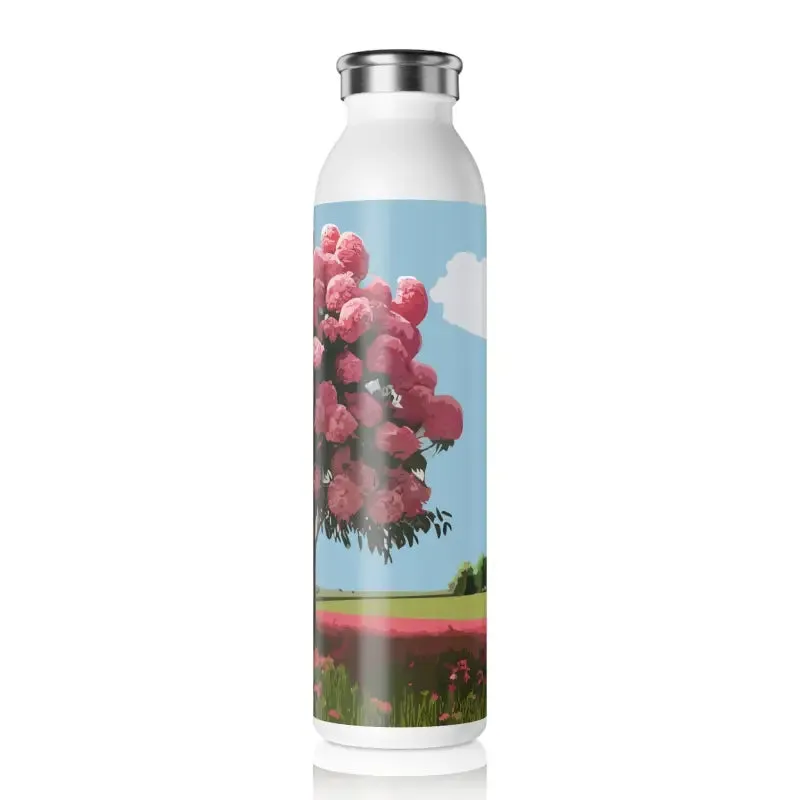 Sleek Rose Tree Water Bottle for Stylish Hydration