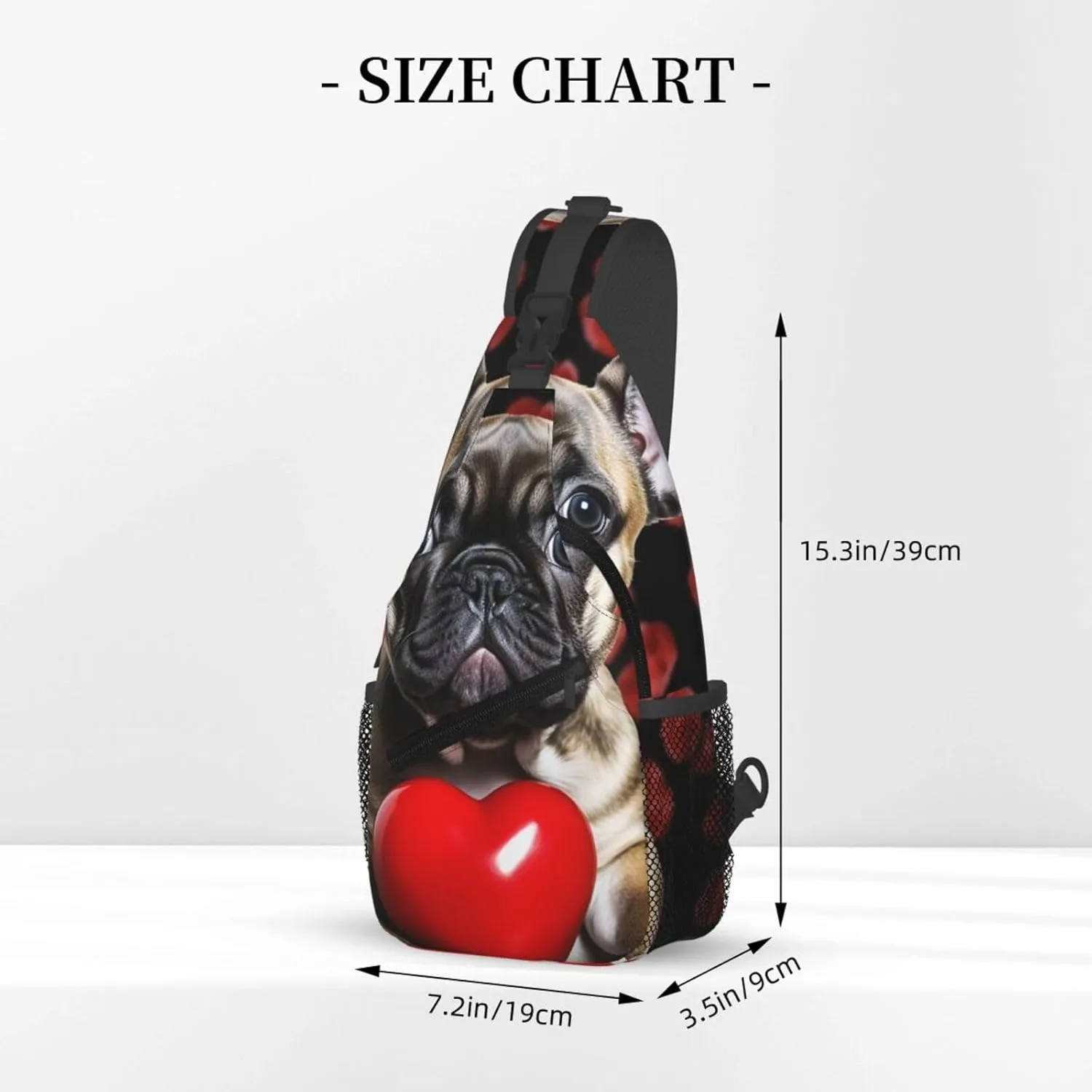 Sling Bag for Women Men Crossbody Bag Sling Backpack Giraffe among flowers Cross Body Bag Adjustable Chest Bag