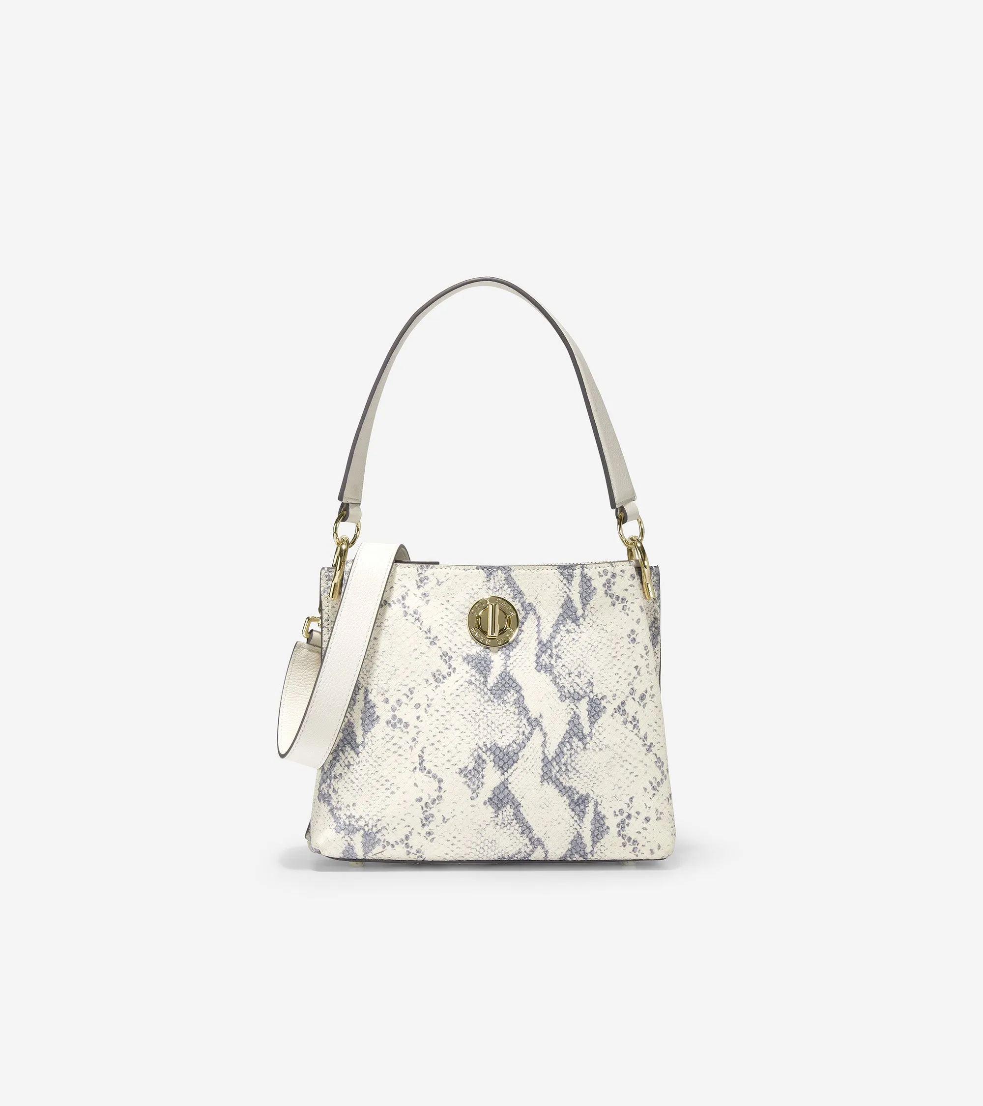 Small Turnlock Bucket Bag