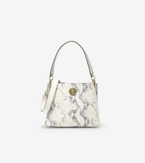 Small Turnlock Bucket Bag