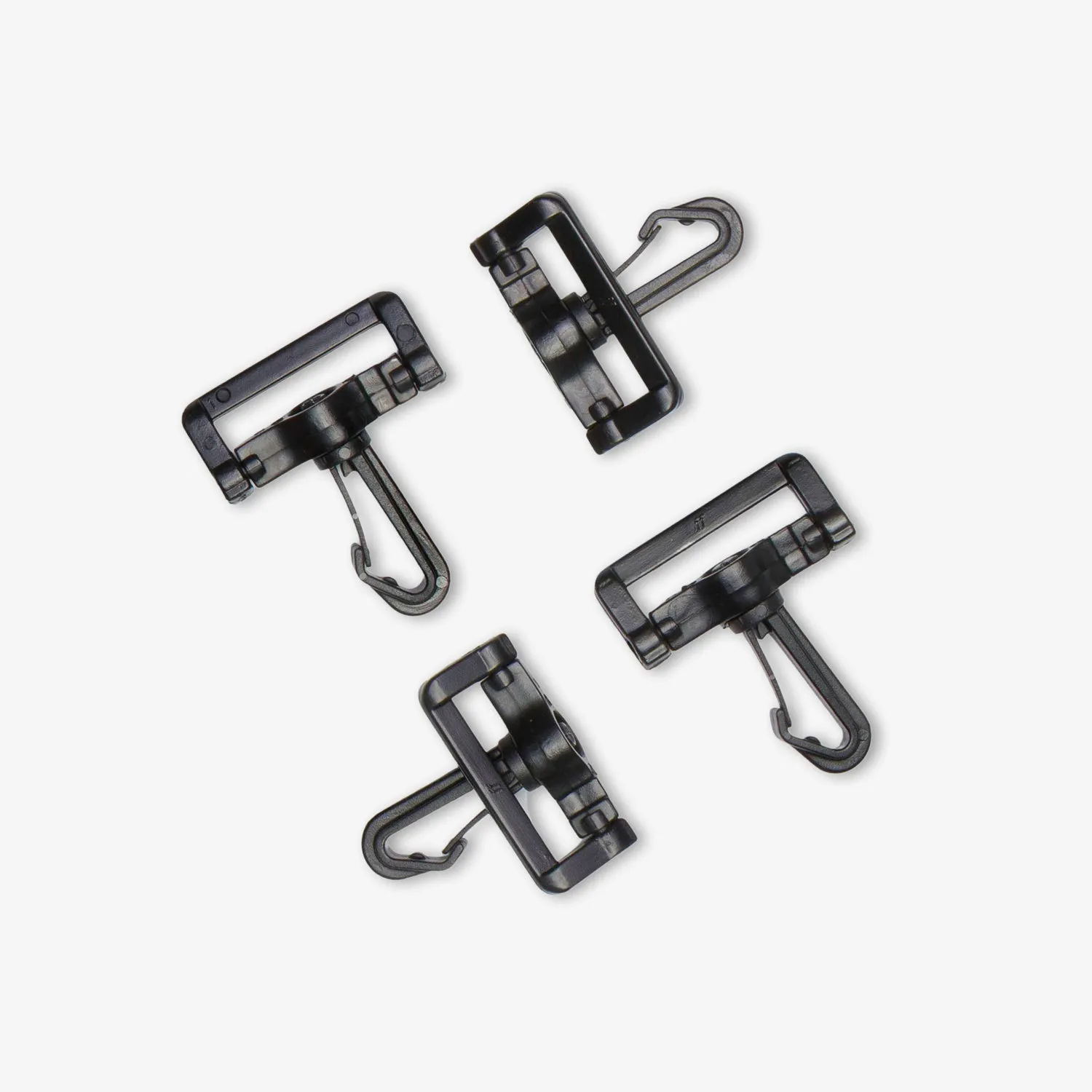 Snap Swivel Hooks Plastic 38mm
