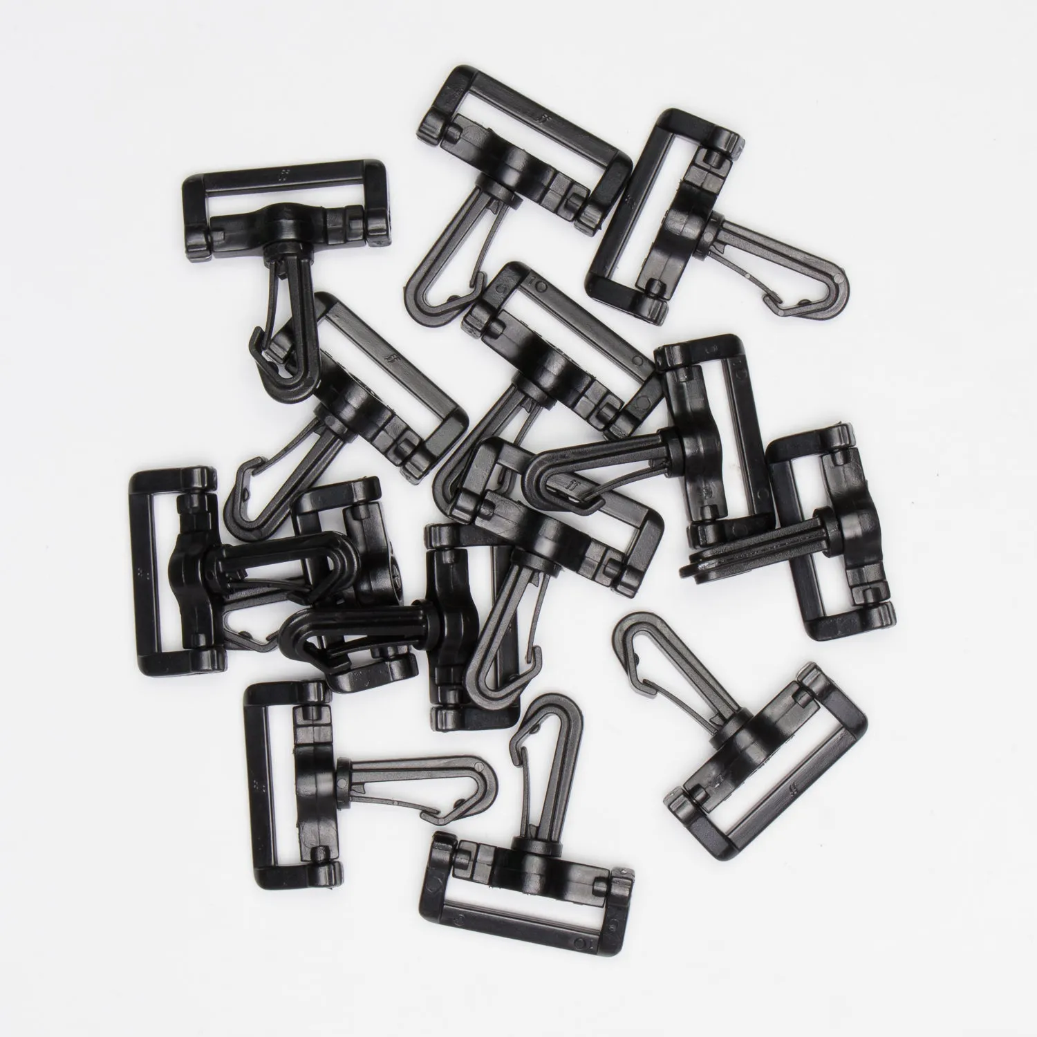 Snap Swivel Hooks Plastic 38mm