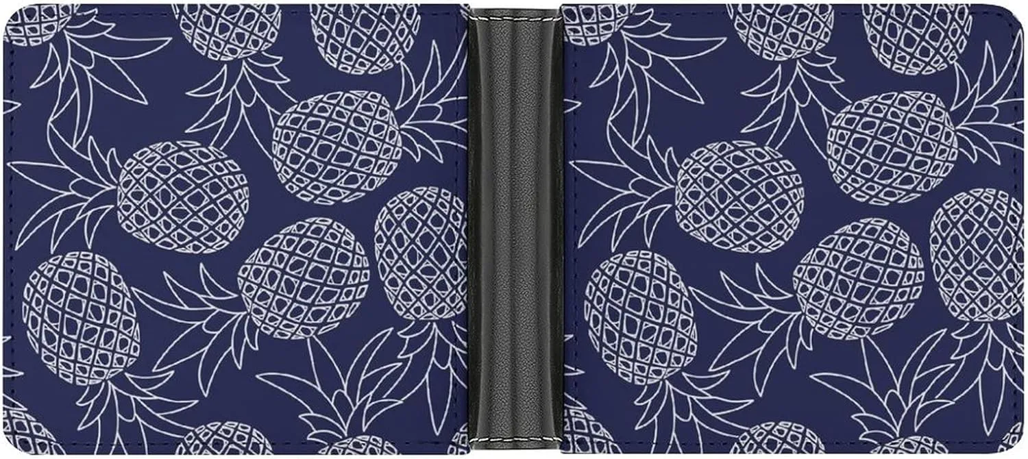 Soft PU Leather Bifold Wallet, Coin Purse Credit Pass Case, Durable Card-Holder Slim Billfold for Men Woman Money Storage