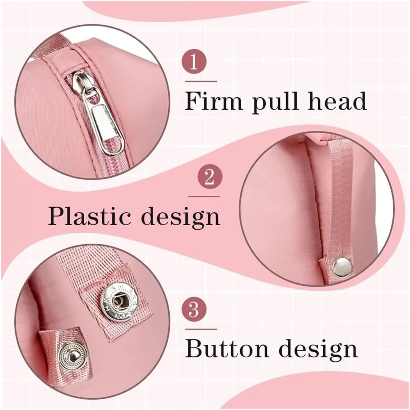 SOYON Large Capacity Travel Bag,Double Layer Wet Separation Travelling Bag,Collapsible Waterproof Large Capacity Travel Handbag For Outdoor(Cherry Blossom Pink)