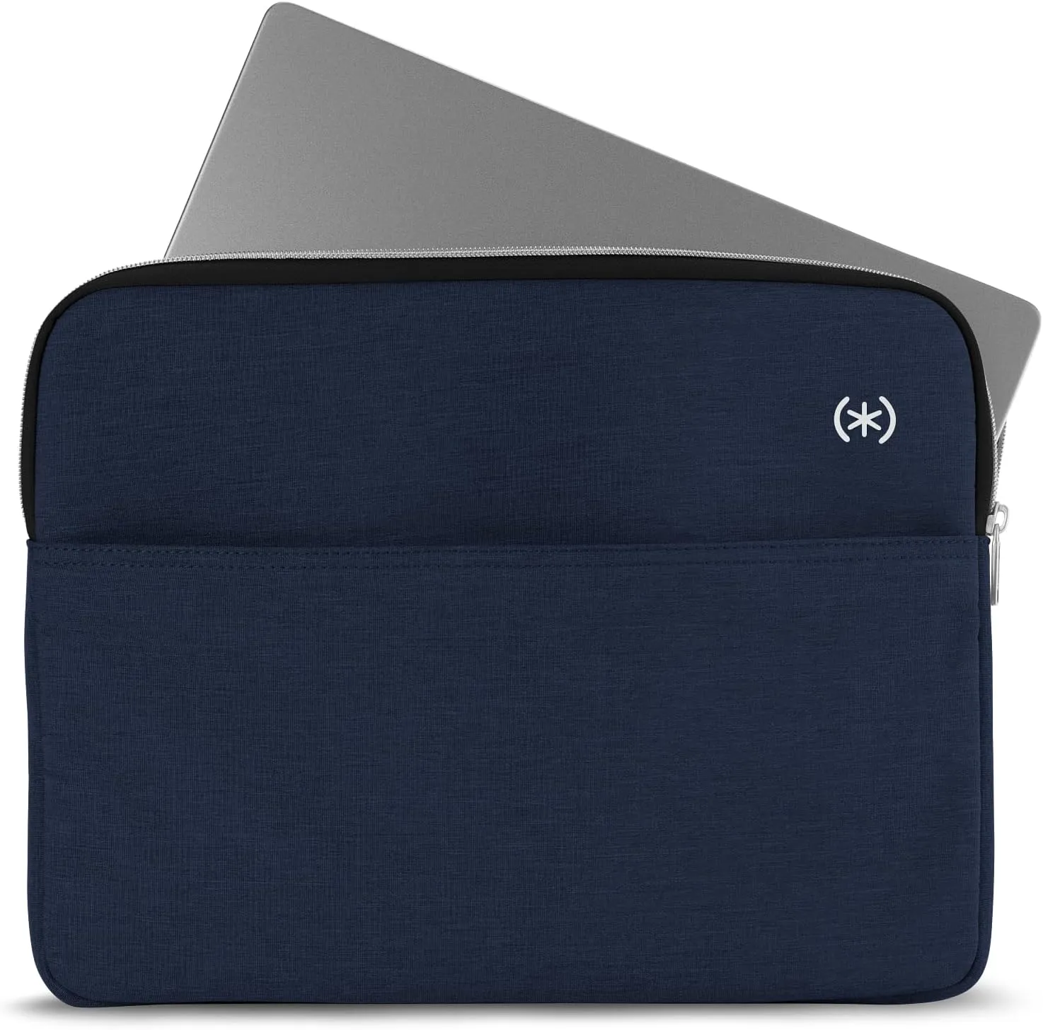 Speck Transfer Pro-Pocket Universal 13-14 Inch Laptop Sleeve with Front Pocket - Durable Protective Case (Compatible with MacBook Air M2/M3/M4 13-inch, 2022-2025) - Coastal Blue/White