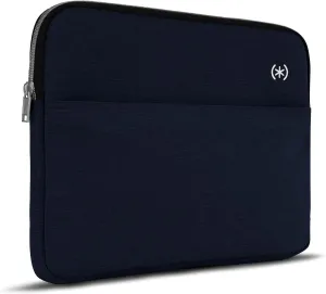 Speck Transfer Pro-Pocket Universal 13-14 Inch Laptop Sleeve with Front Pocket - Durable Protective Case (Compatible with MacBook Air M2/M3/M4 13-inch, 2022-2025) - Coastal Blue/White