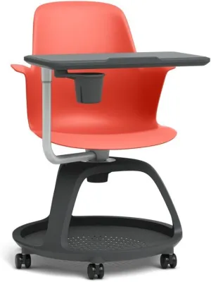 Steelcase Node Multipurpose Chair: Tripod Base - Standard Carpet Casters