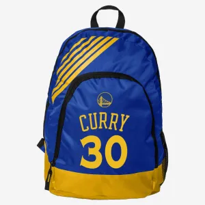 Steph Curry Golden State Warriors Border Stripe Backpack