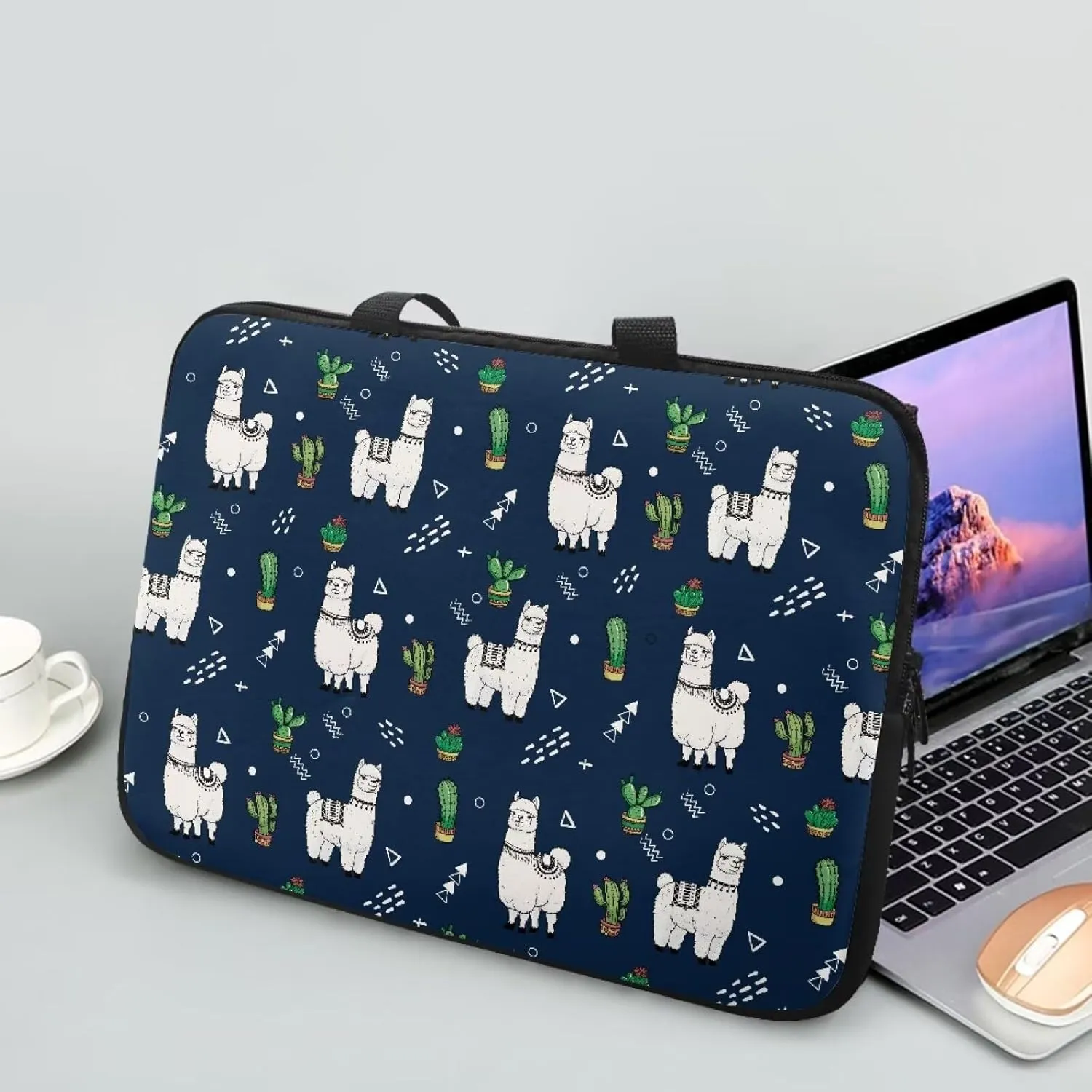 Stylish Laptop Tote Bag for 10-17 inch Notebook,Mens Laptop Carrying Case Laptop Sleeve Bag