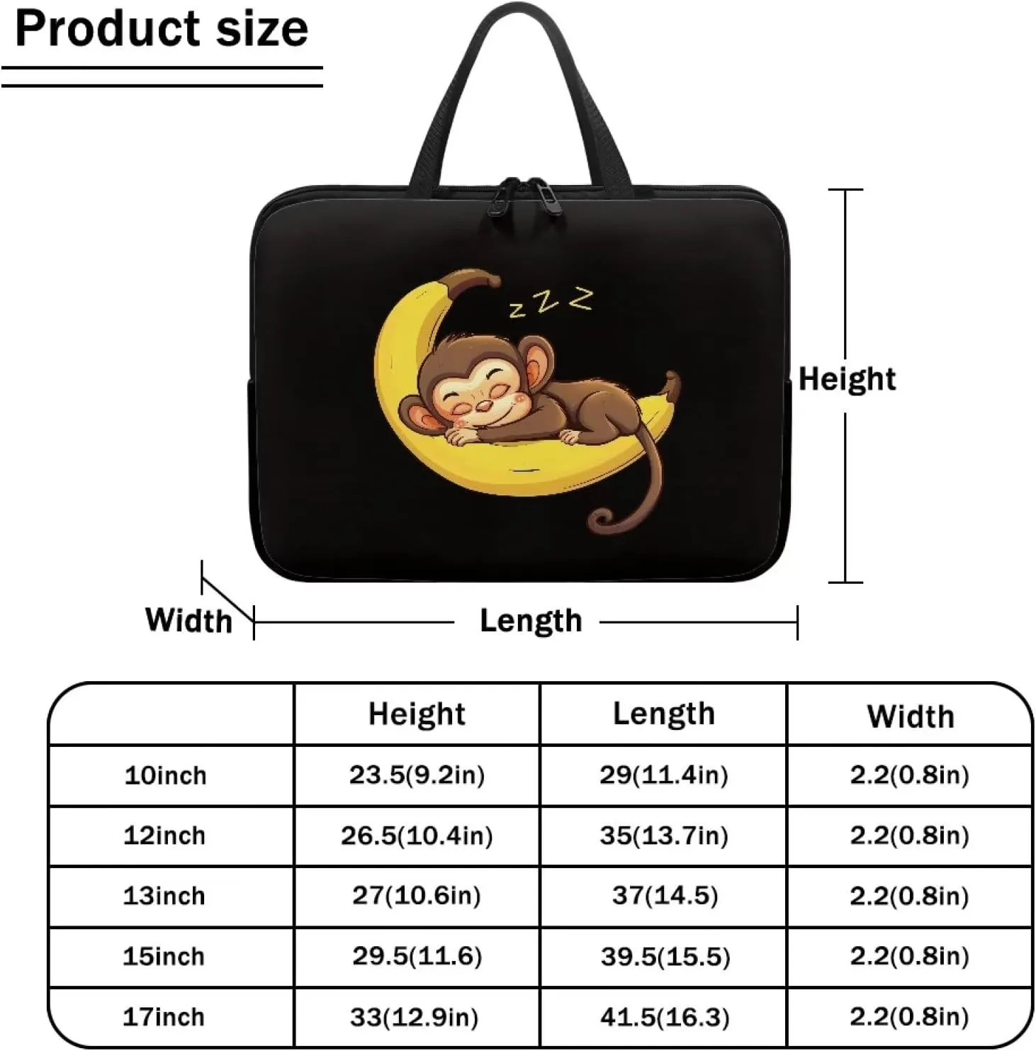 Stylish Laptop Tote Bag for 10-17 inch Notebook,Mens Laptop Carrying Case Laptop Sleeve Bag