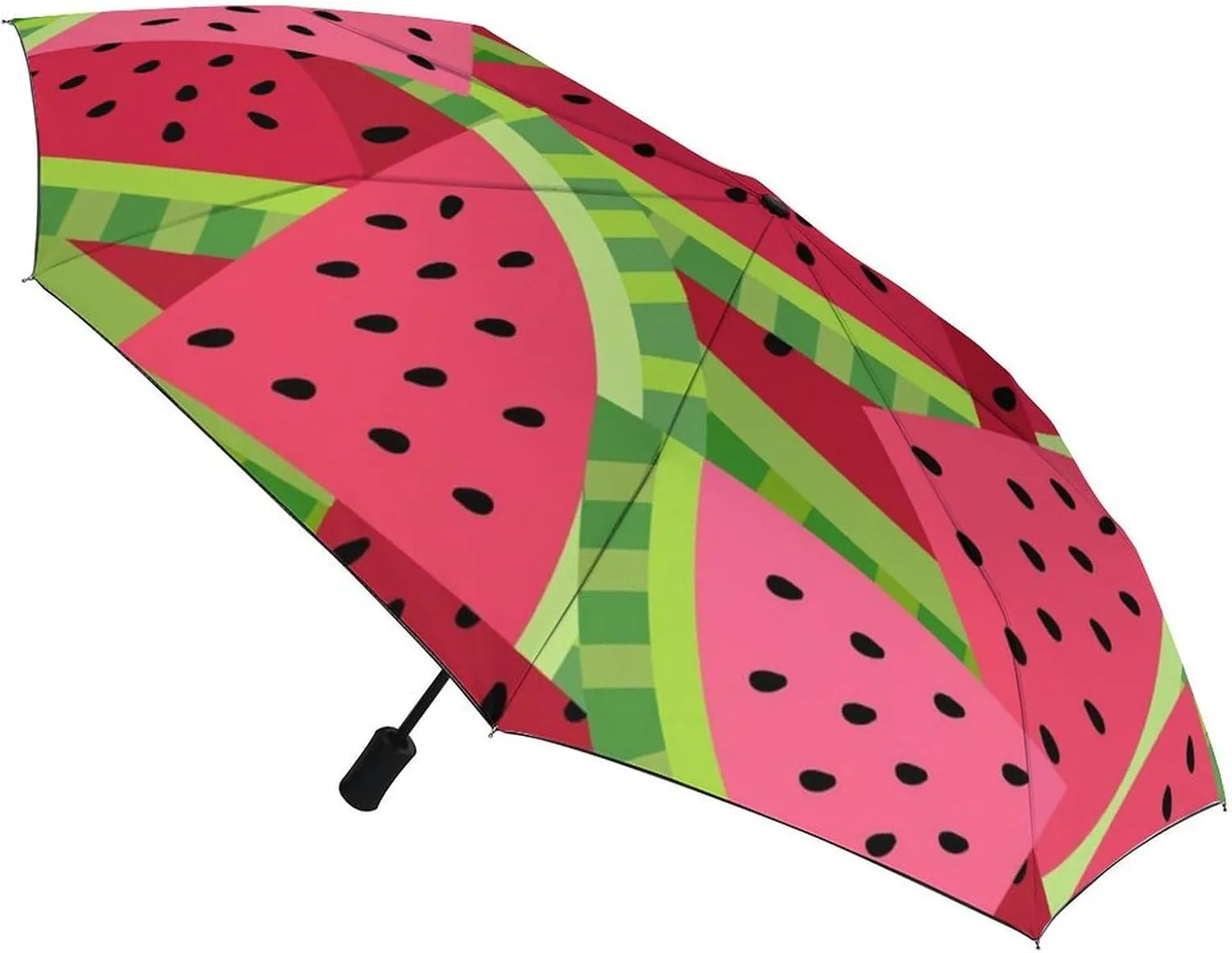 Summer Anchors Lifebuoys Compact Travel Umbrella, Windproof Waterproof Stick Umbrella Protection Umbrellas