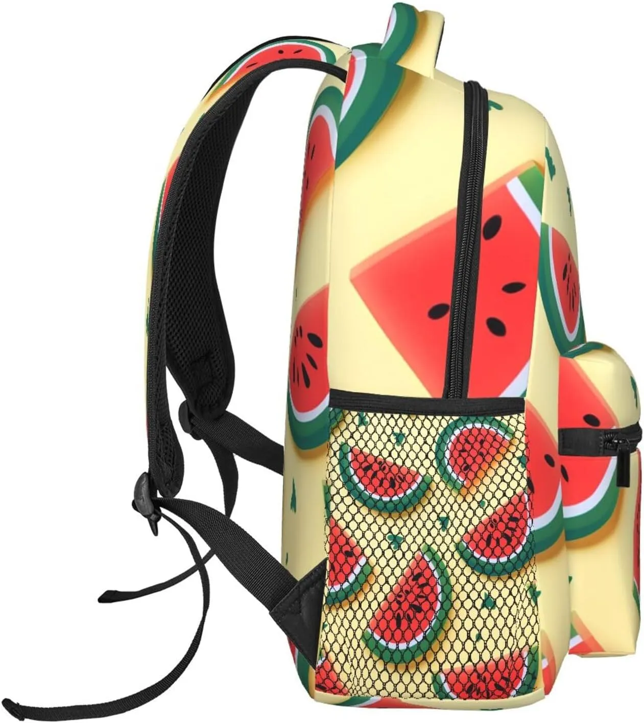 Summer Watermelon Backpack for Men Women Casual Daypack Laptop Backpack Computer Bag Travel Laptop Bag