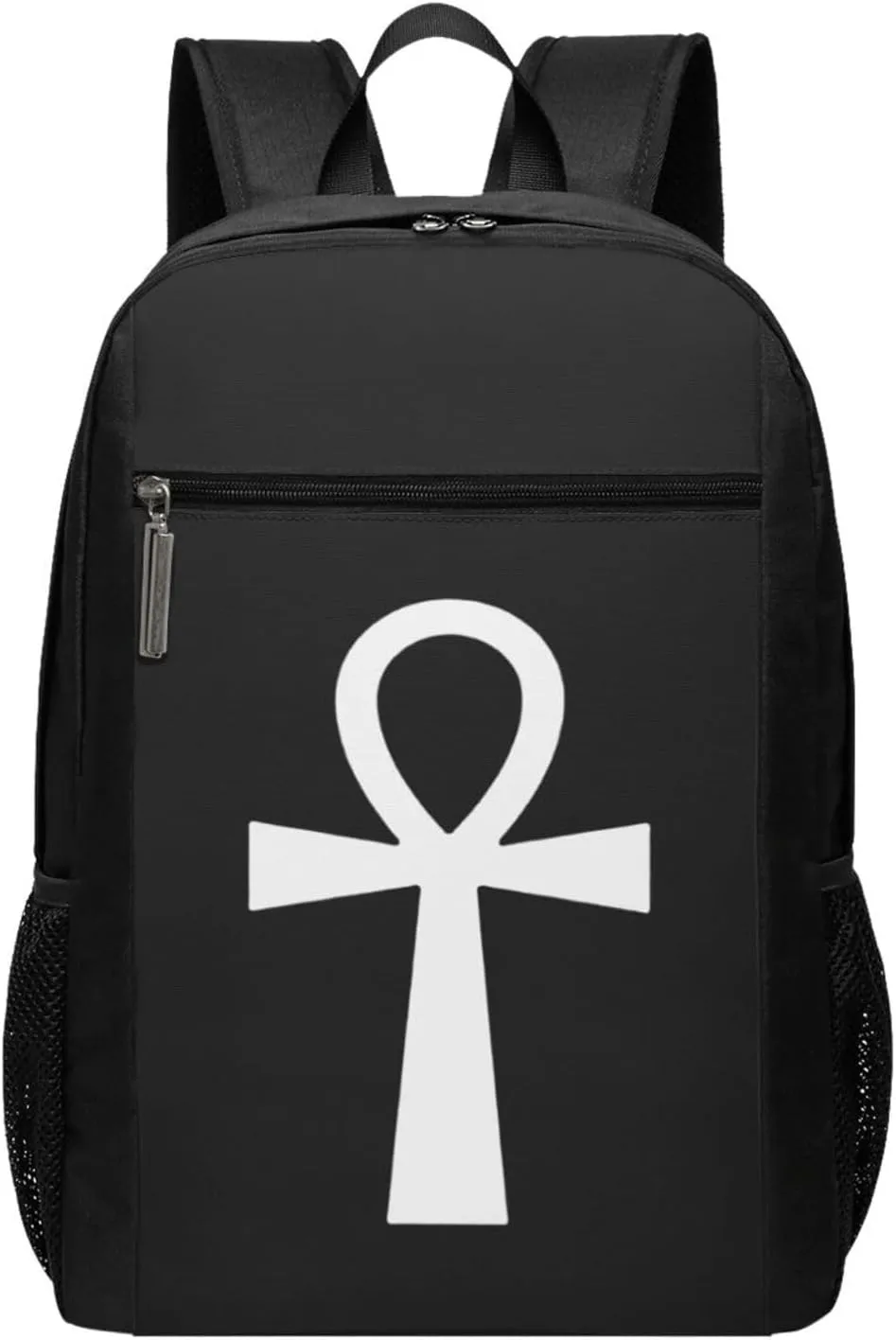 Symbol Ancient Egyptian Travel Laptop Backpack, Business Anti Theft Slim Sturdy Laptops Backpacks, College Computer Bag Gift for Men & Women Fits 17 Inch Notebook,Black