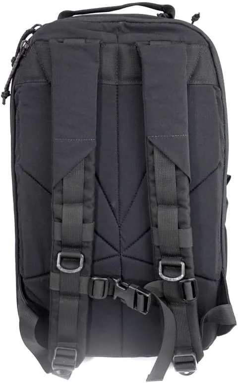 T3 Low Vis EDC- BLK/OR- Backpack