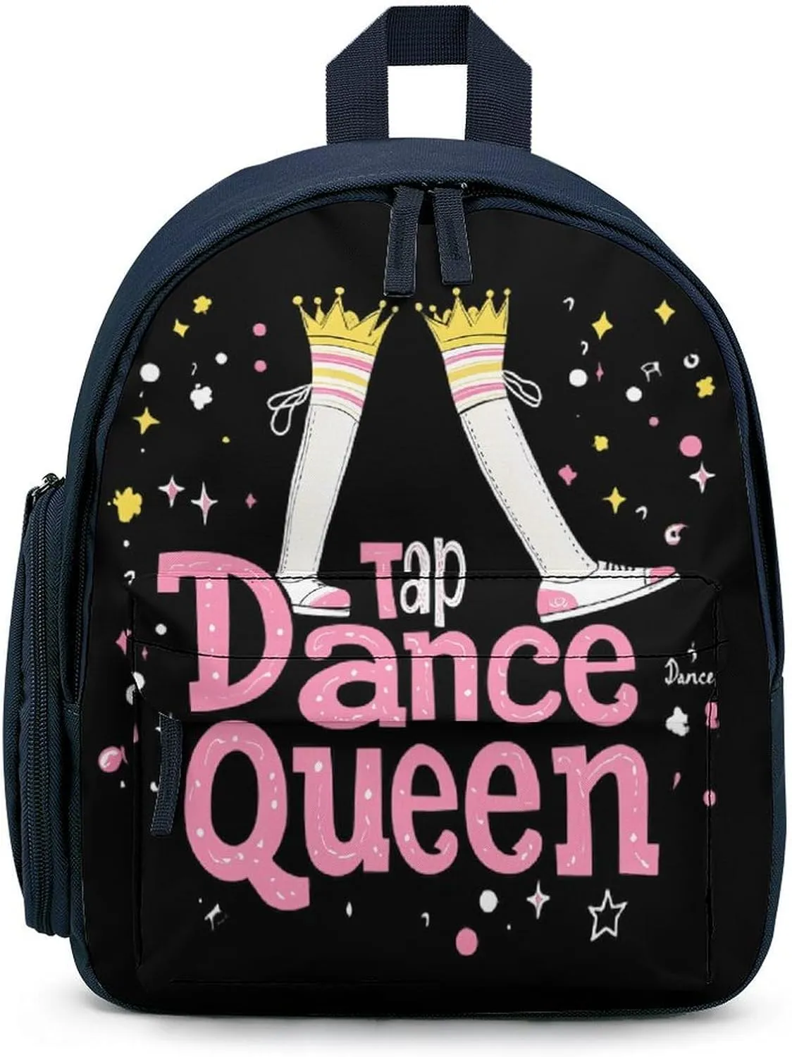Tap Dance Queen Cute Backpack Shoulders Bag Casual Daypacks Travel Back Pack for Camping Hiking Blue-style