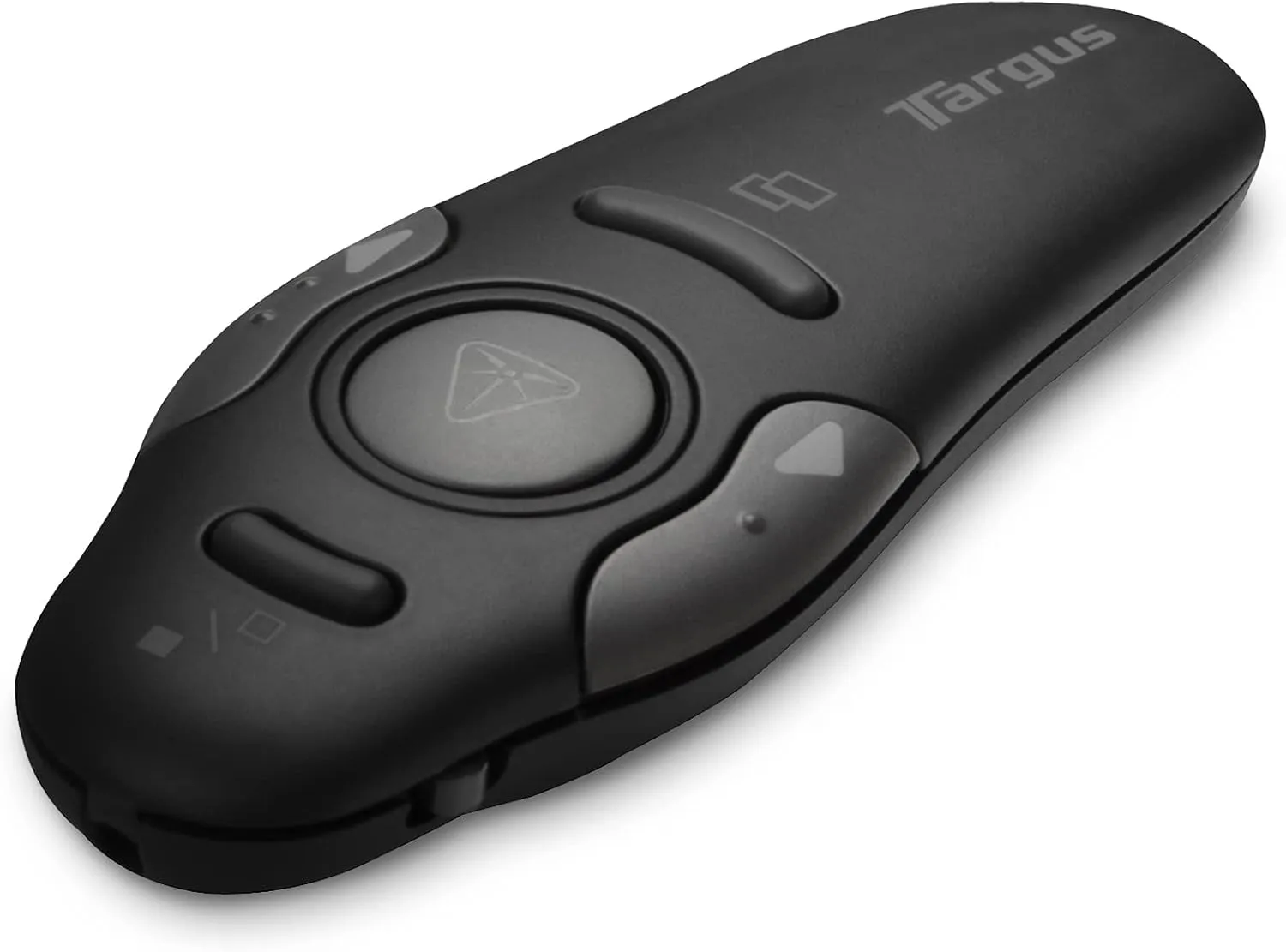 Targus Bluetooth Wireless Presentation Clicker Laser Pointer for Meetings and PowerPoint – Comes with USB Dongle, 50 Foot Range (AMP16US)