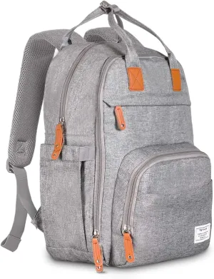 TETHYS All Backpacks, Grey, Large (Pack of 1)