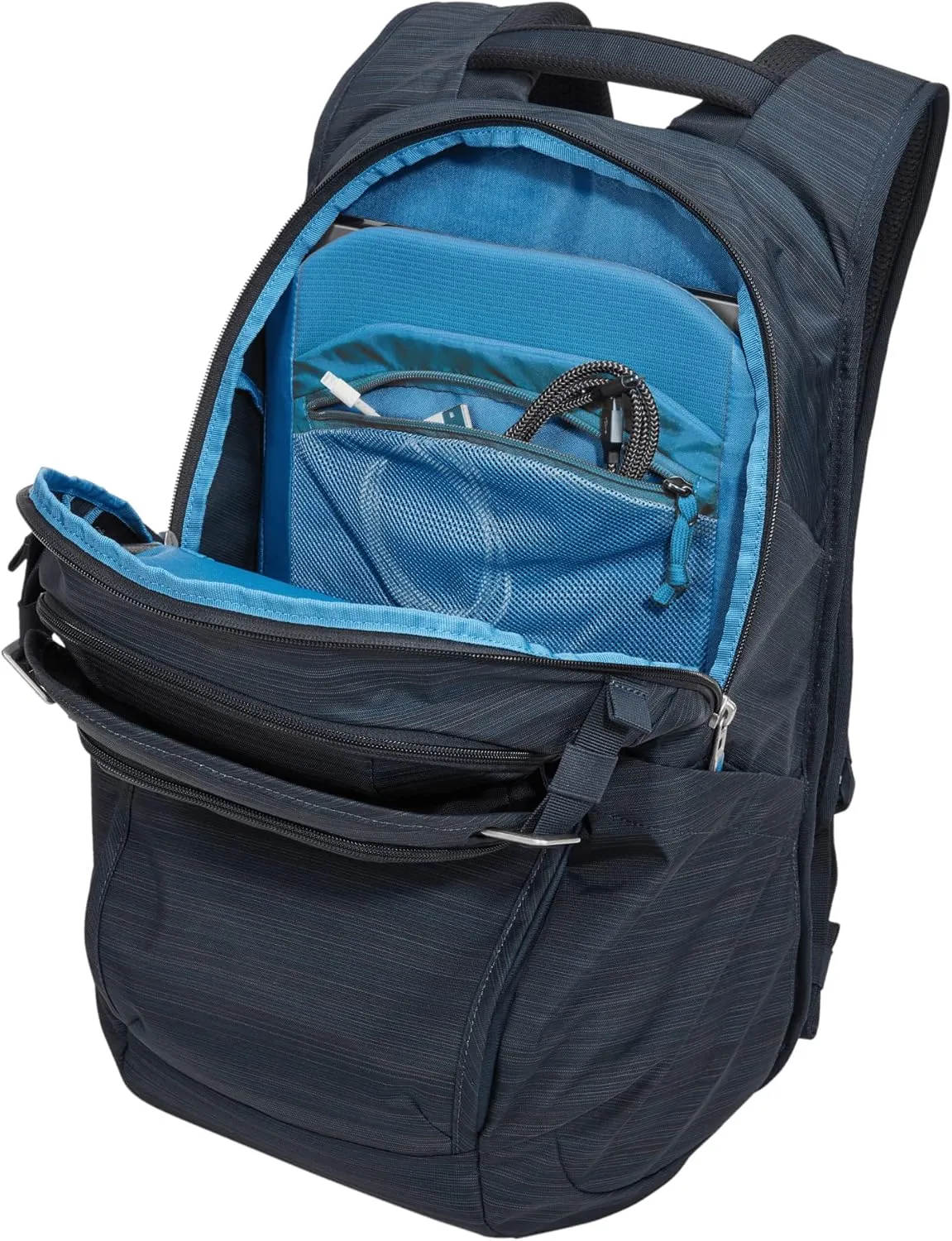 Thule Construct Backpack - School, Work & Travel - Padded Laptop Sleeve - Internal Organizational Quick Access Front Pocket