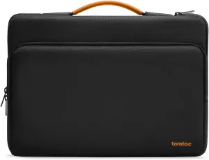 tomtoc 360 Protective Laptop Carrying Bag for The New Razer Blade Pro 17, HP Envy Laptop 17 Inch, Dell Inspiron 17 3000 Laptop, ASUS ROG Zephyrus S 17.3 Inch, Notebook Bag with Accessory Pocket