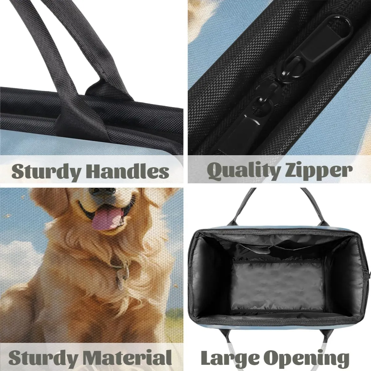 Travel Duffel Bag for Women, Animal Dog Weekender Overnight Bag Carry on Beach Swim Bags Dance Bag Airlines Approved Personal Item Travel Bag for Yoga, Sports, Hospital