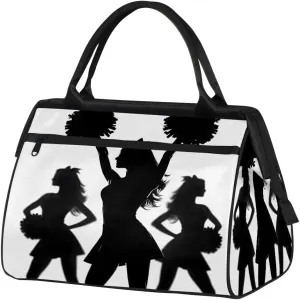 Travel Duffel Bag for Women, Cheerleading Weekender Overnight Bag Carry on Beach Swim Bags Dance Bag Airlines Approved Personal Item Travel Bag for Yoga, Sports, Hospital