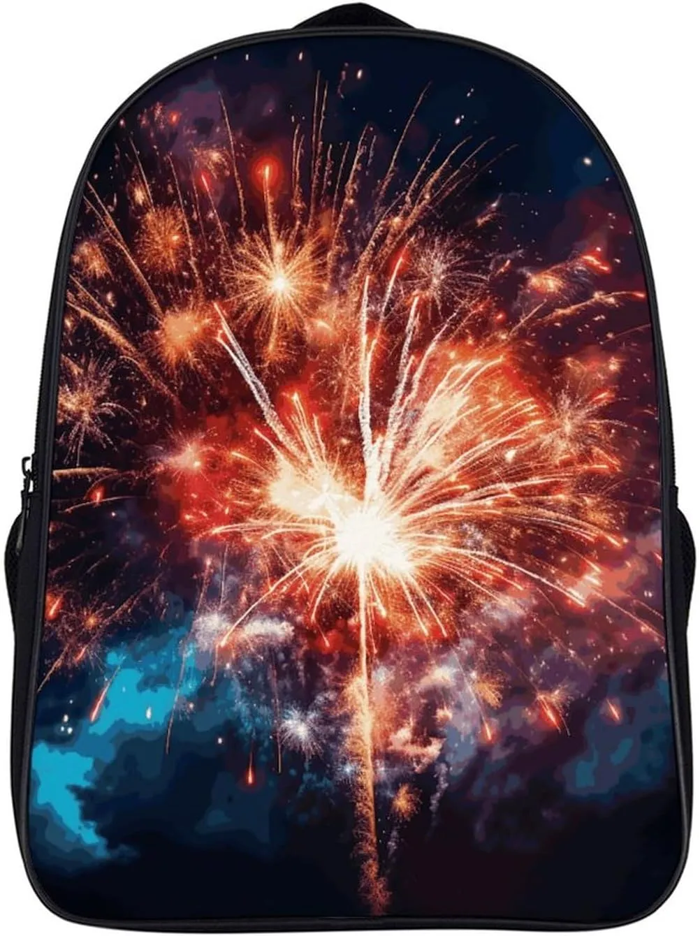 Travel Laptop Backpack Explosion Firework Backpack for Men Women Casual Daypack Computer Bag for Hiking Business