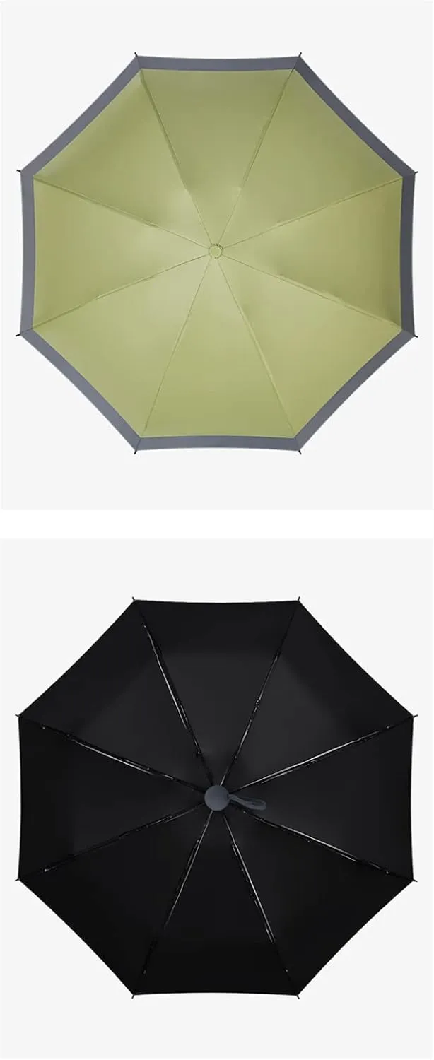 Travel Umbrella,umbrella, Mini Travel Sun&Rain Umbrella 99% UV Protection Travel Umbrella Compact Reinforced 8 Fiberglass Ribs for Purse Backpack Women Men