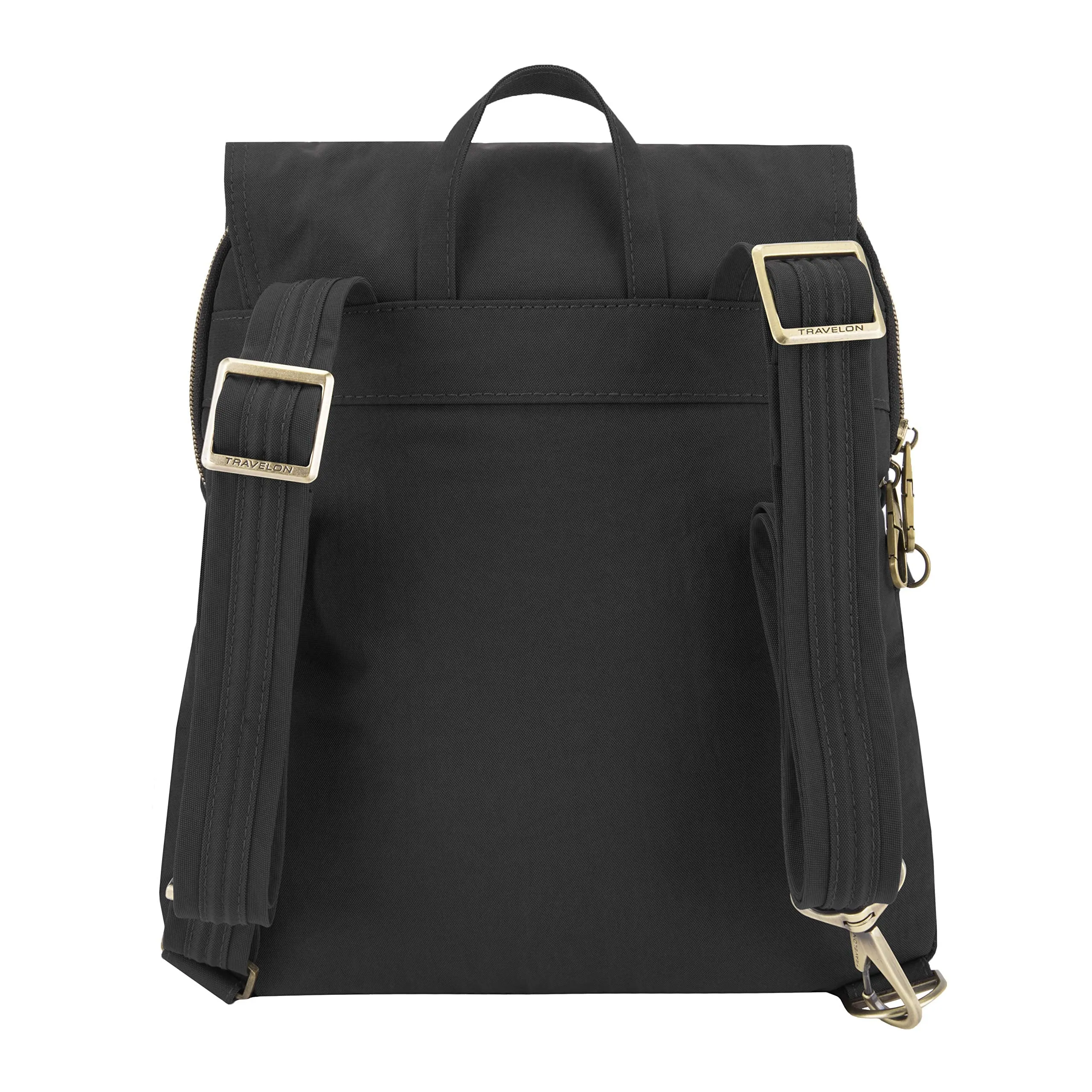 Travelon Anti-theft Signature Slim Backpack, Black - 43331-500