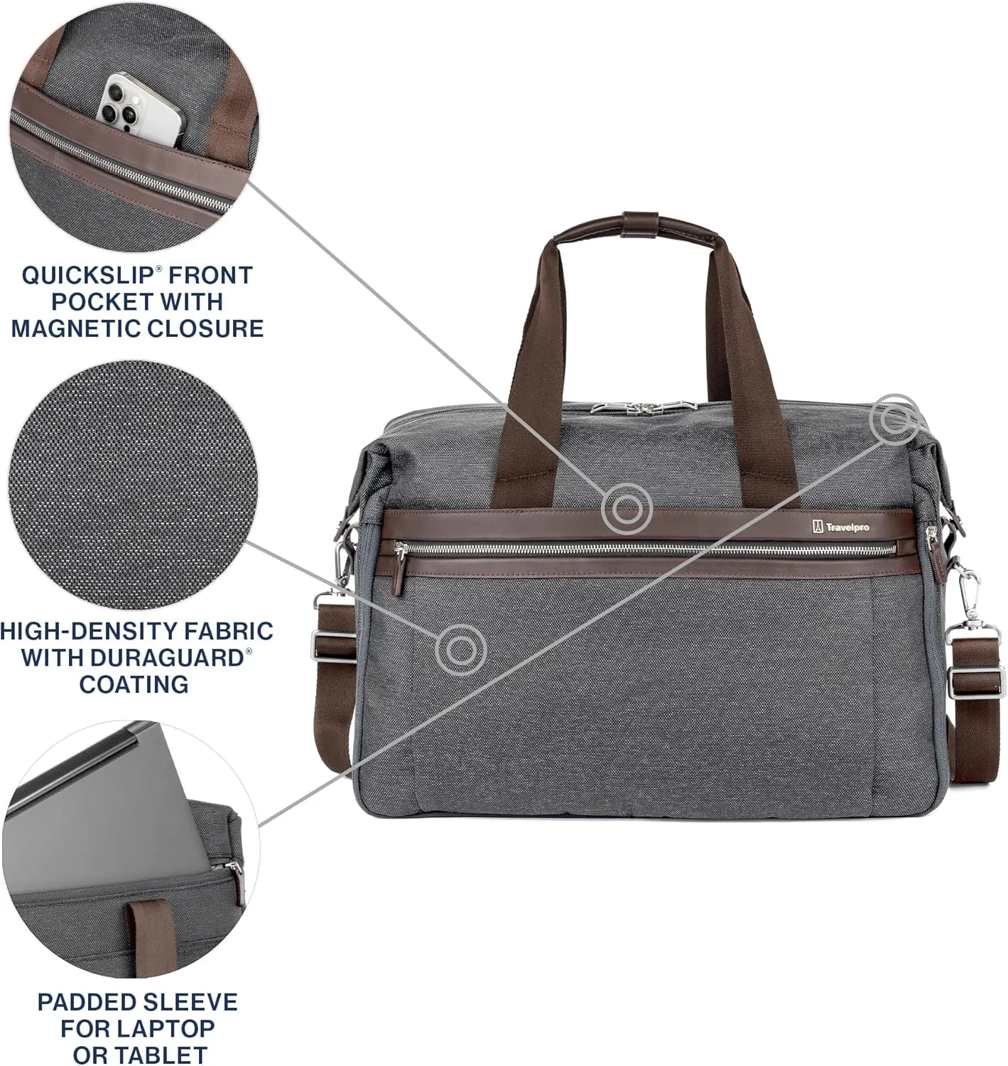 Travelpro Platinum Elite Carry on Soft Travel Duffel Bag
