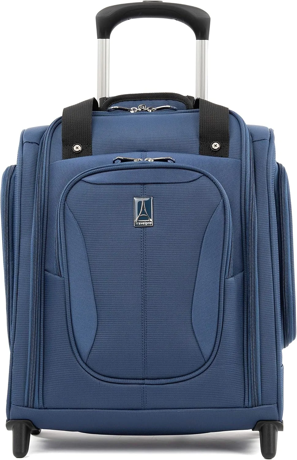 Travelpro Tourlite Softside 15-Inch Compact Carry-On, Upright 2 Wheel Bag, Lightweight Rolling Underseat, Blue
