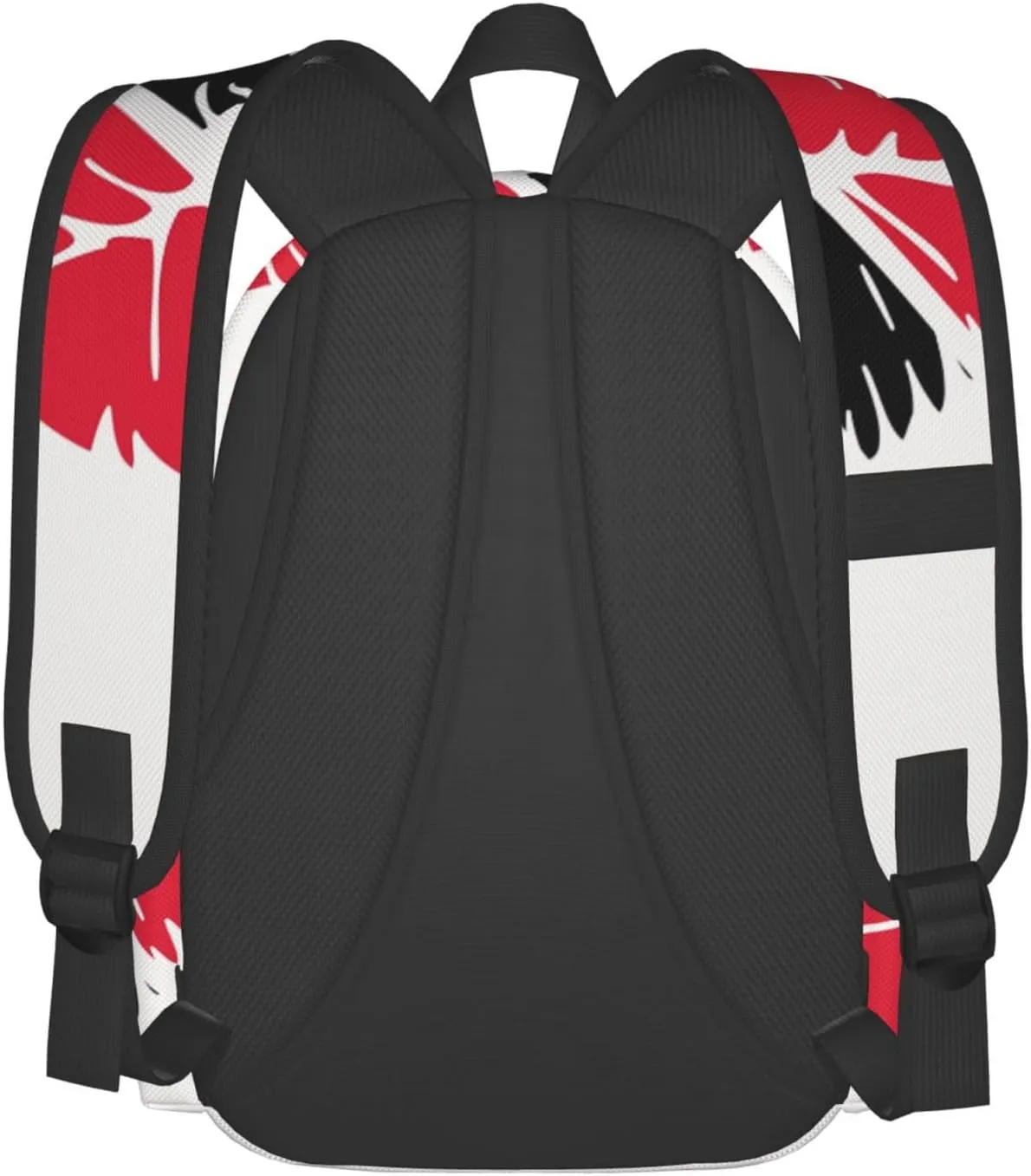 Trinidad Tobago Lips Flag Kiss Casual Backpack Large Capacity Travel Backpacks Laptop Daypack Commuter Rucksack Adjustable Strap Sports Bags for Hiking Biking