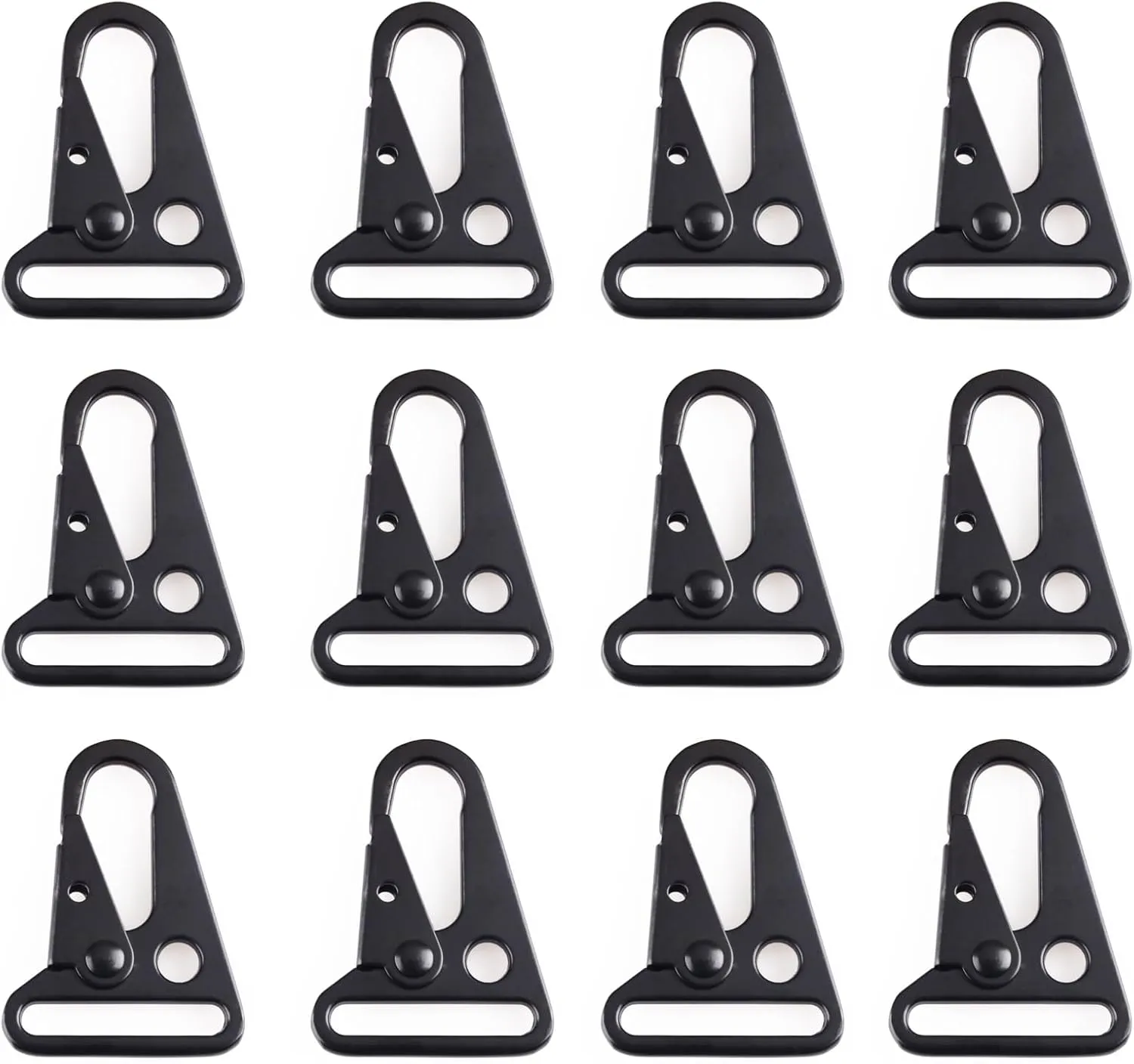 TRIWONDER Enlarged Mouth Clips HK Hook Heavy Duty Snap Hooks Sling Clips for Paracord Outdoors Bag Backpack