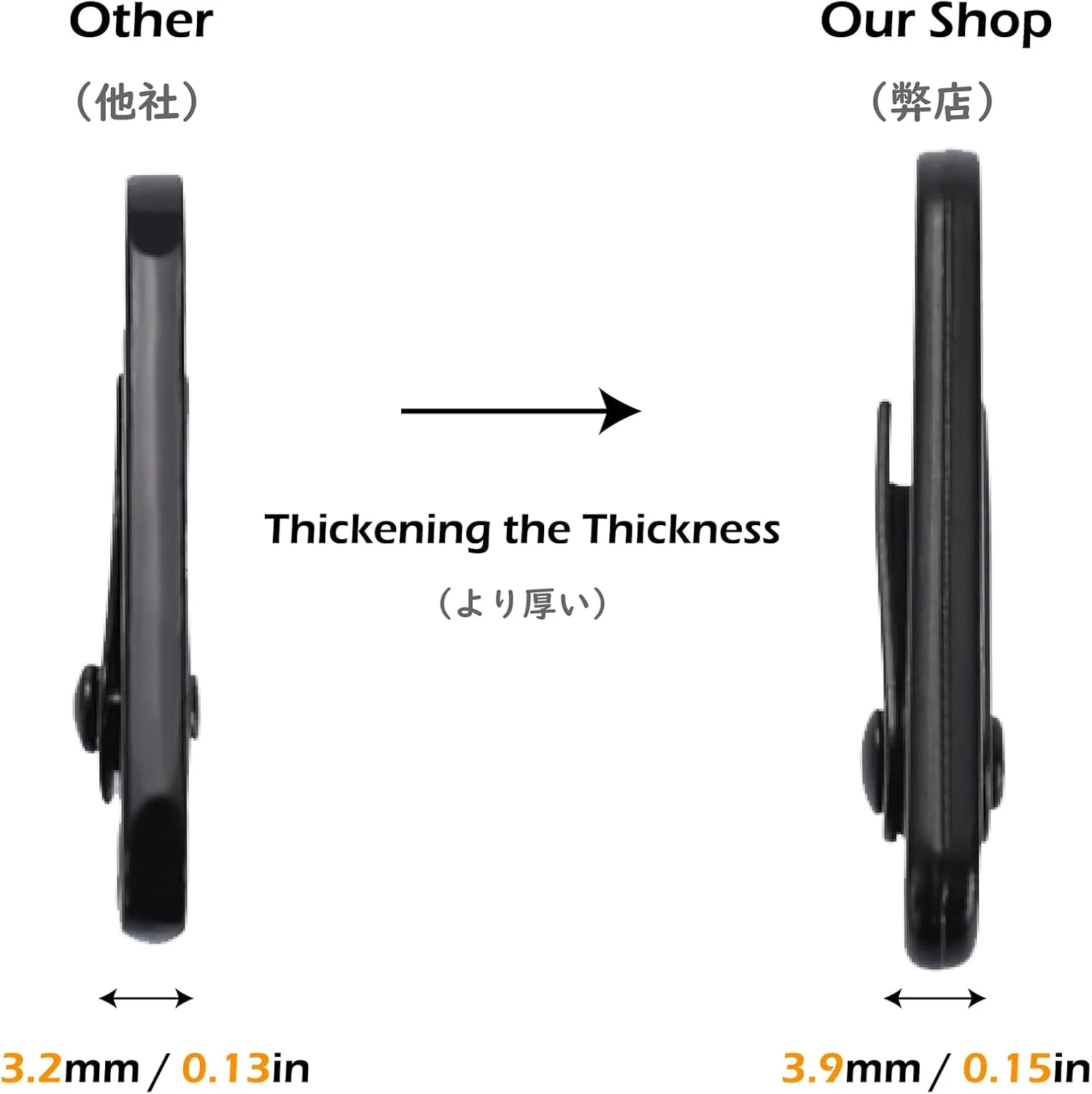 TRIWONDER Enlarged Mouth Clips HK Hook Heavy Duty Snap Hooks Sling Clips for Paracord Outdoors Bag Backpack