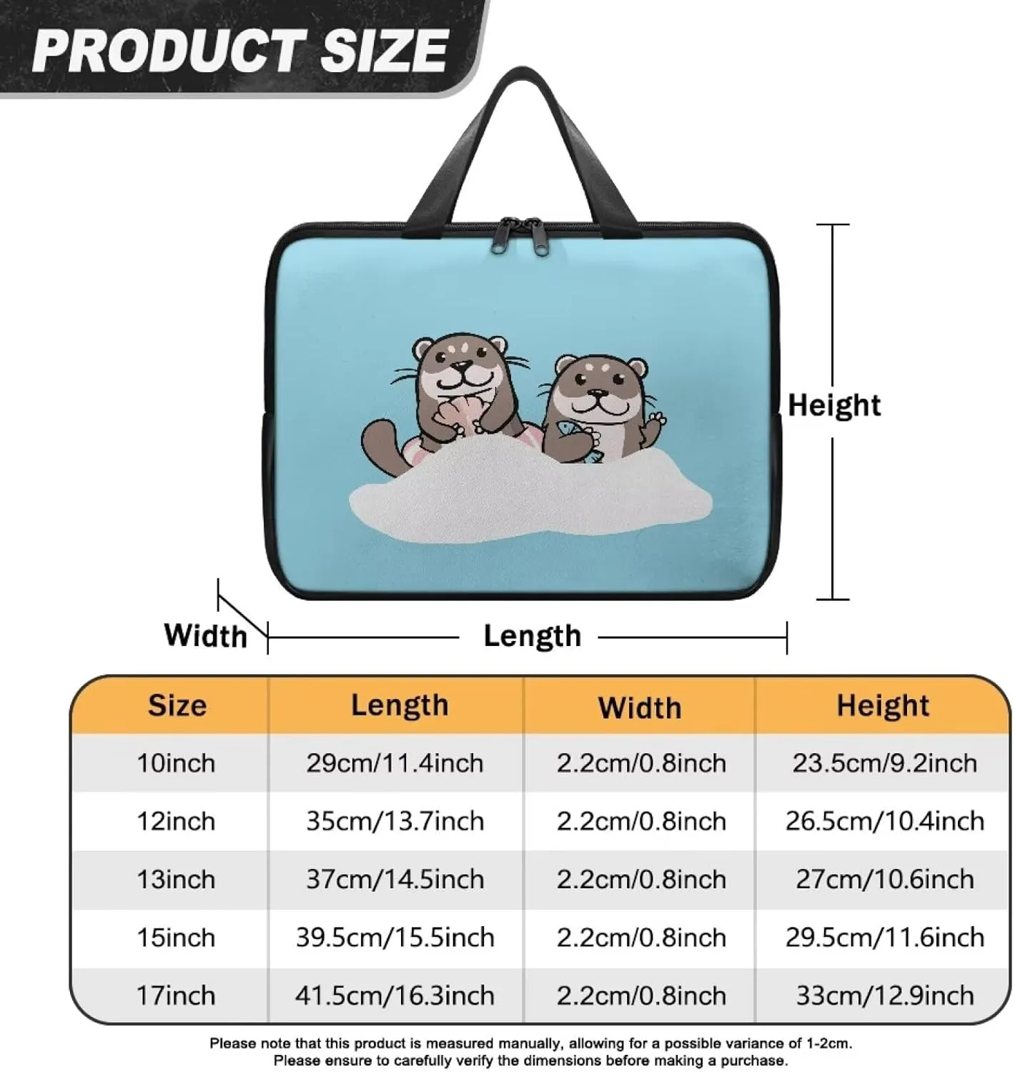 Uasibuni Computer Carrying Case,Notebook Bag for Women,Laptop Messenger Bag for Men,Laptop Sleeve