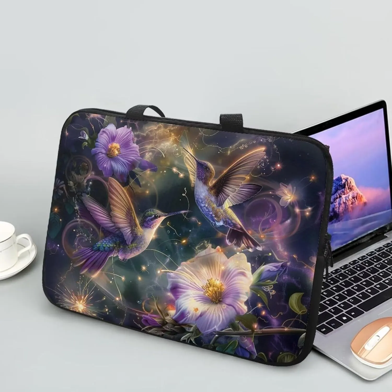 Uasibuni Cute Laptop Cover 17In Laptop Case Bag Laptop Sleeve Messenger Bag Briefcase Laptop Tote Bag Gift for Women Men