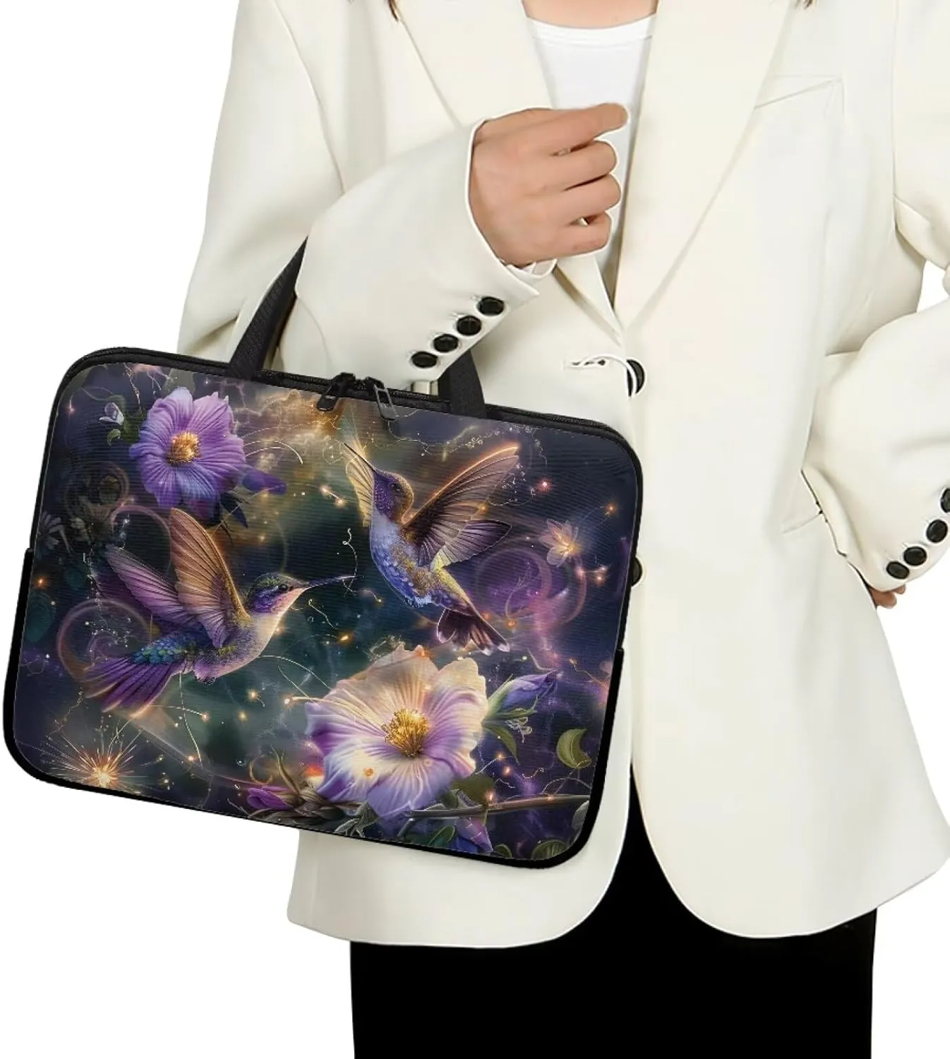 Uasibuni Cute Laptop Cover 17In Laptop Case Bag Laptop Sleeve Messenger Bag Briefcase Laptop Tote Bag Gift for Women Men