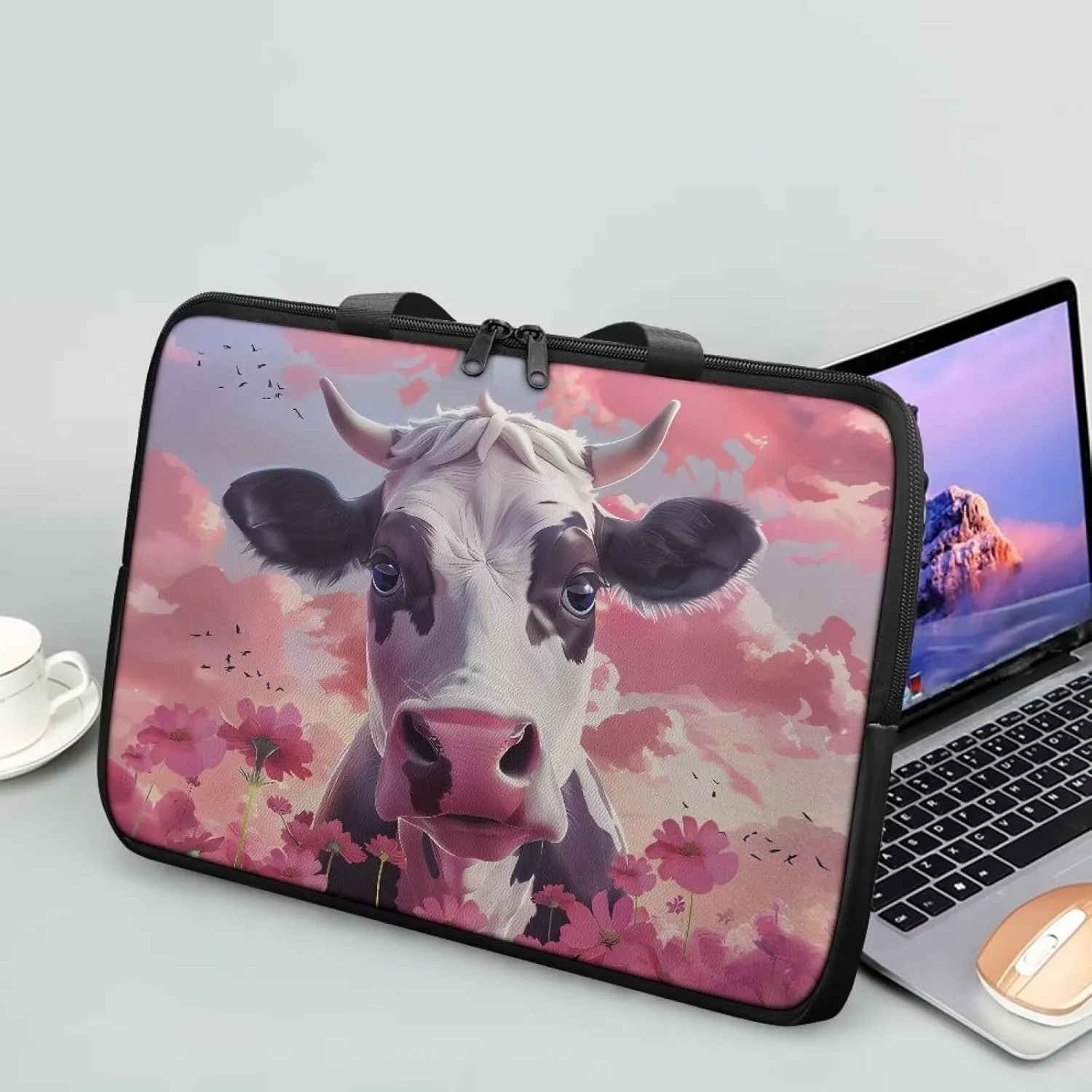 Uasibuni Fashion Laptop Tote Bag 15In /17.3In,Laptop Messenger Bag,17" Computer Bag for Women & Men