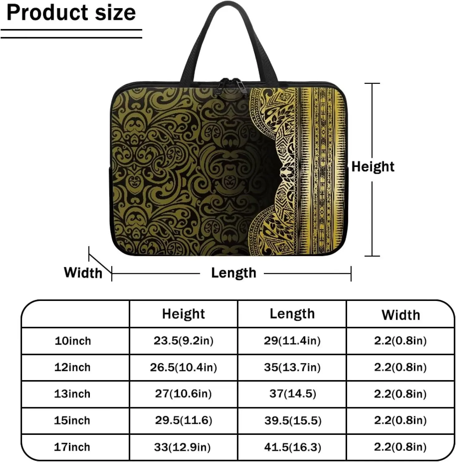 Uasibuni Laptop Sleeve Bag 15.6 In Laptop Bag Laptop Cover Cute Carrying Case for Women Laptop Handbag Tote Bag