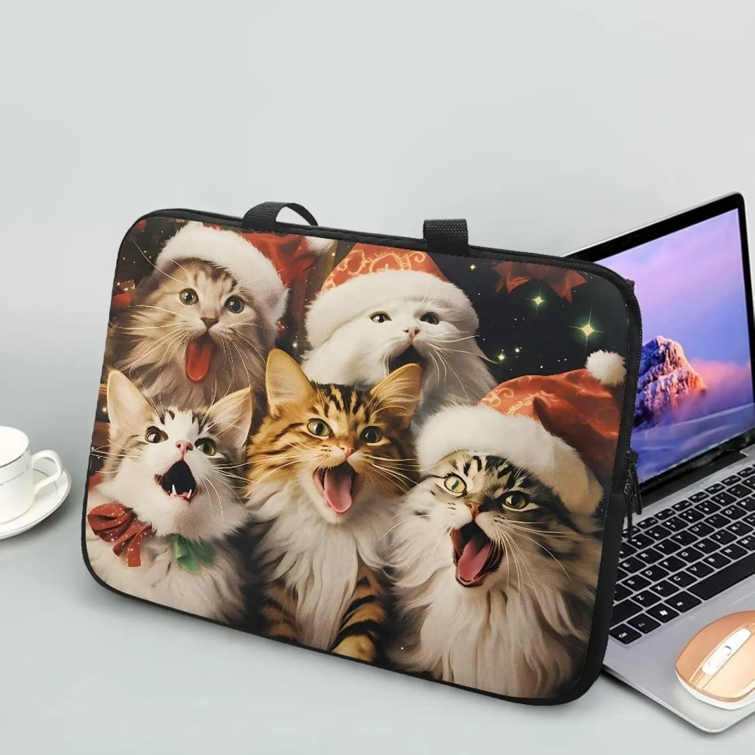 Uasibuni Laptop Sleeve Bag 17 inch Laptop Shoulder Bag Laptop Carrying Case Computer Cover Laptop Bag for Women Men