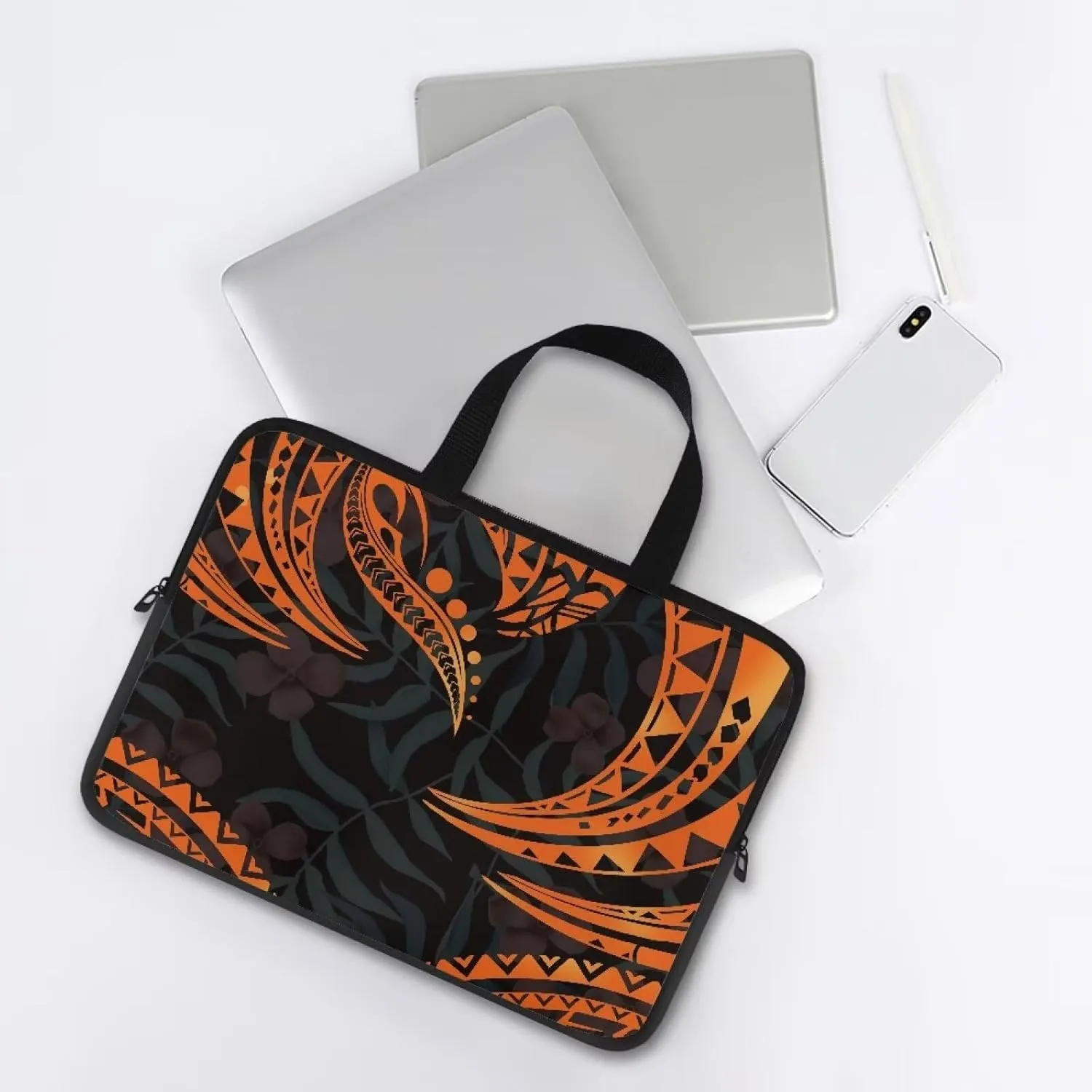 Uasibuni Laptop Sleeve Case with Handle for 14/15.6/ 17In Laptop,Laptop Case Cover Cute Laptop Bag for Women Men