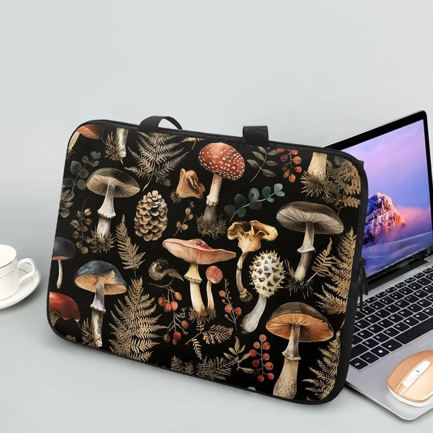 Uasibuni Laptop Sleeve Case with Handle for 14/15.6/ 17In Laptop,Laptop Case Cover Cute Laptop Bag for Women Men