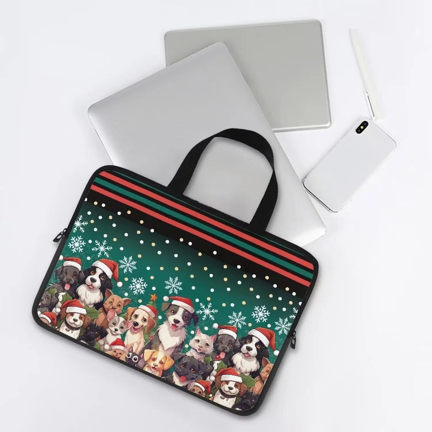 Uasibuni Women Stylish Laptop Bag 15.6 Inch Laptop Sleeve Bag Laptop Messenger Bag Briefcase Laptop Case