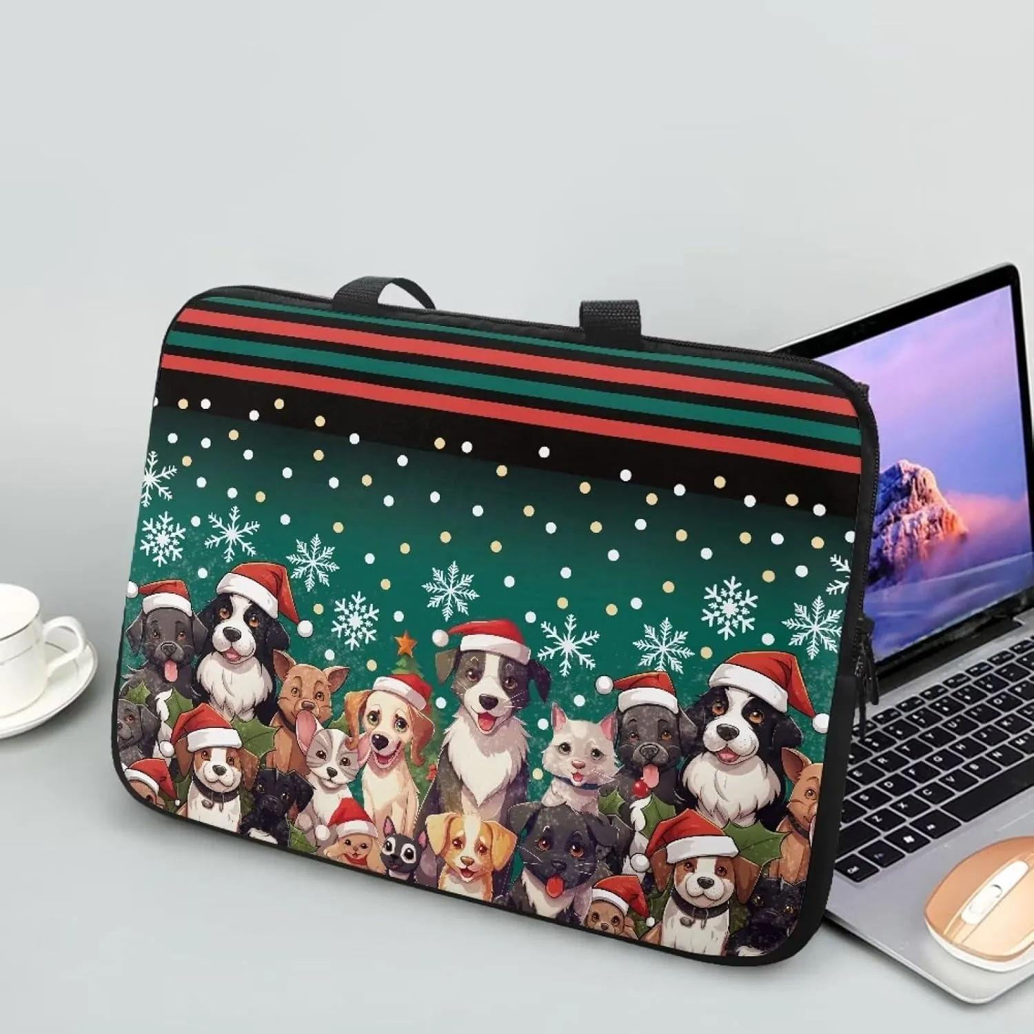 Uasibuni Women Stylish Laptop Bag 15.6 Inch Laptop Sleeve Bag Laptop Messenger Bag Briefcase Laptop Case