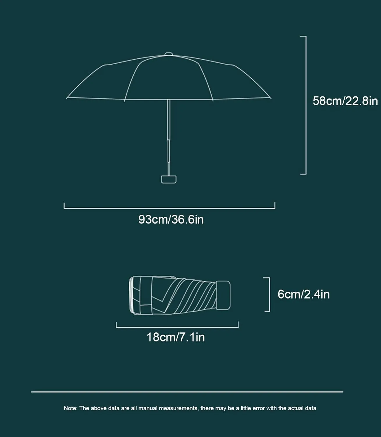 umbrellas for rain, Mini Umbrella for Purse, Compact Travel Lightweight & Portable,Windproof Parasol Umbrella with 99% UV Protection for Women Men