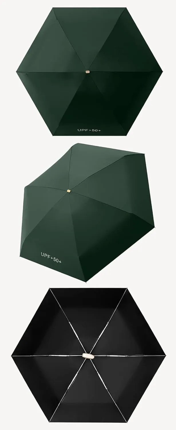 umbrellas for rain, Mini Umbrella for Purse, Compact Travel Lightweight & Portable,Windproof Parasol Umbrella with 99% UV Protection for Women Men