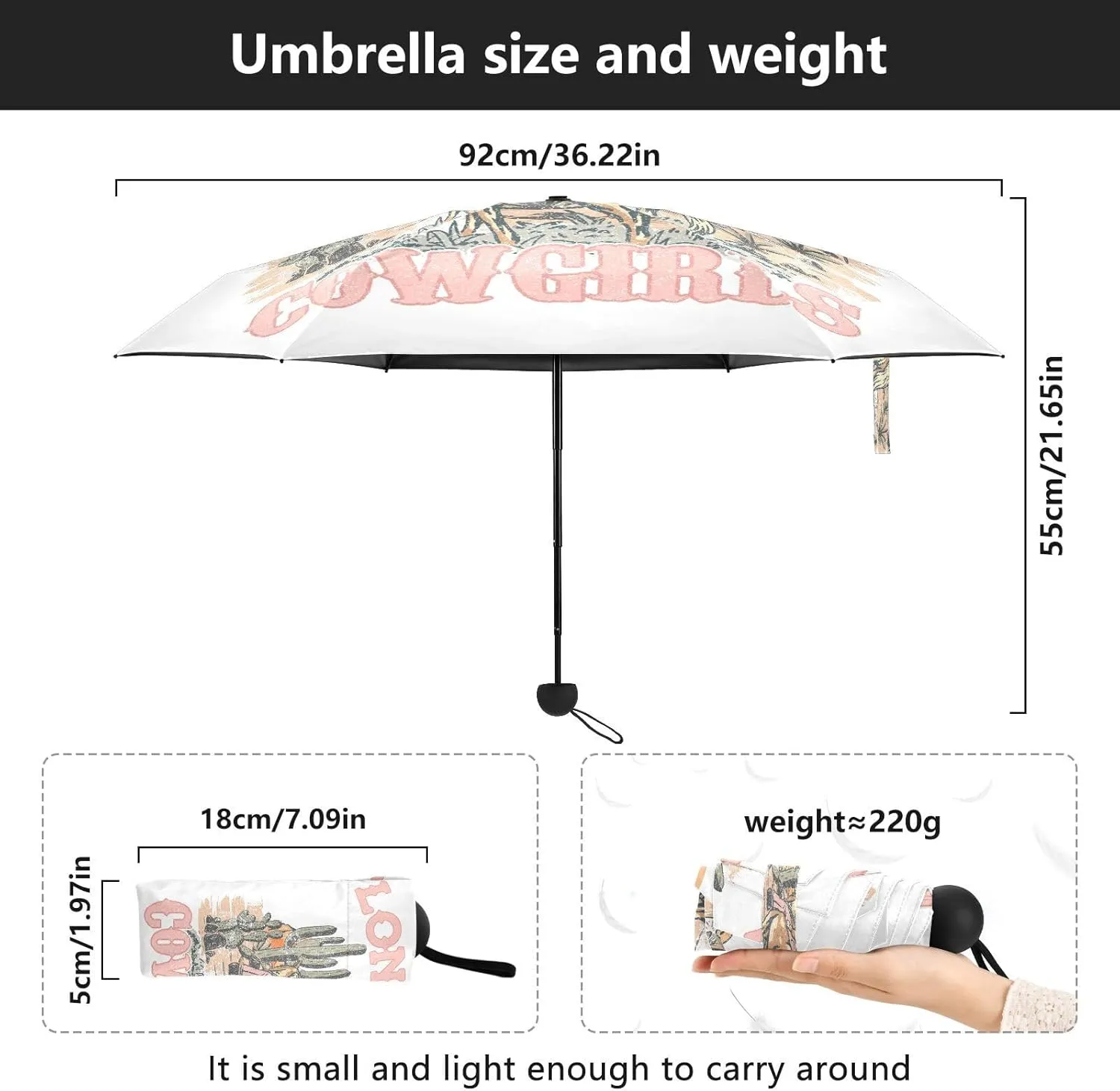 Umbrellas for Rain Travel Umbrella Windproof Small Folding Compact Mini Umbrella for Purse Lightweight Portable 1