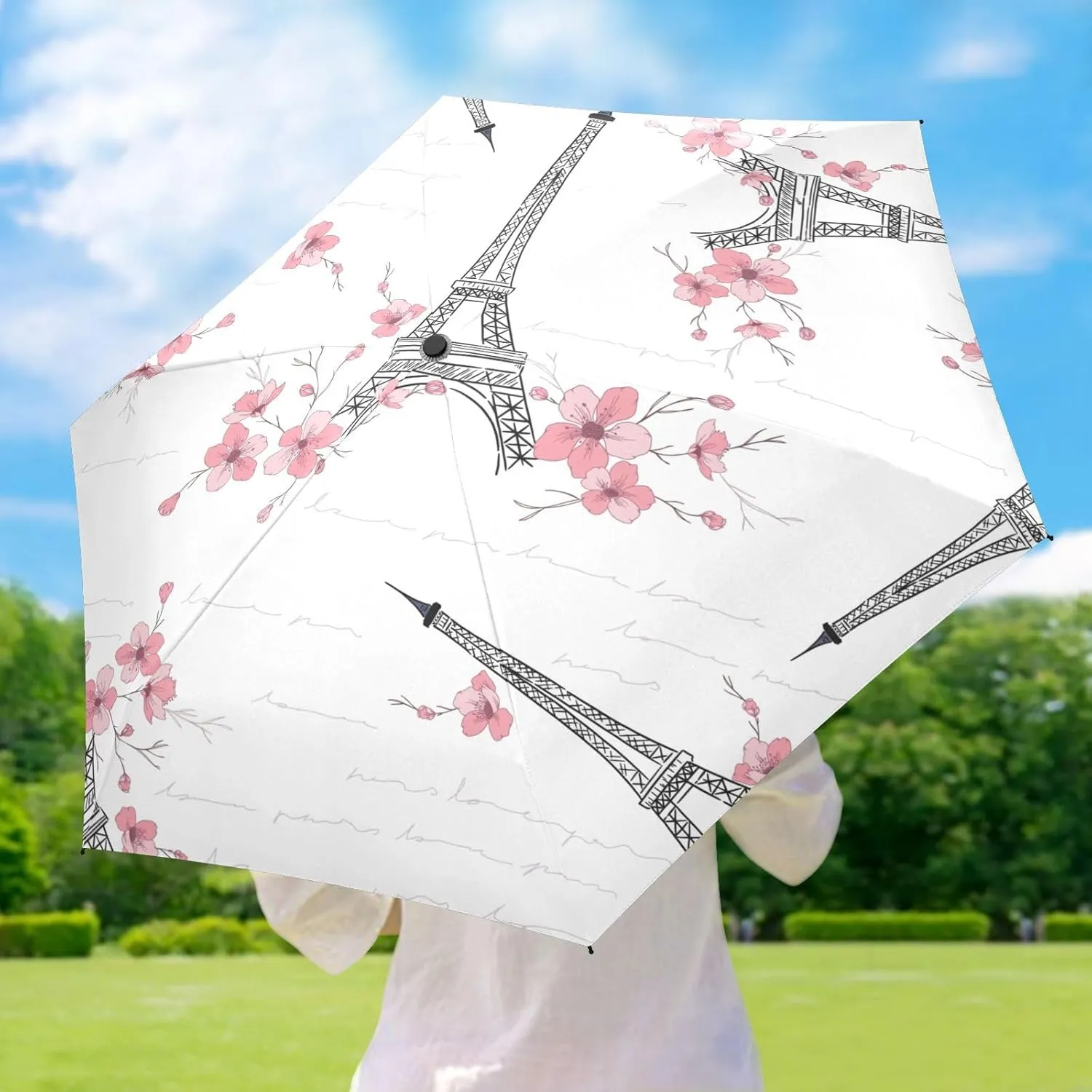 Umbrellas for Rain Travel Umbrella Windproof Small Folding Compact Mini Umbrella for Purse Lightweight Portable 1