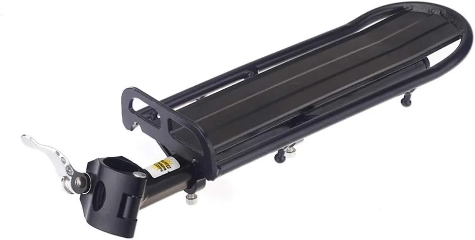 UPANBIKE Rear Bike Rack Bicycle Cargo Rack Retractable Quick Release Lever Mounted on Seatpost Aluminum Alloy Luggage Carrier
