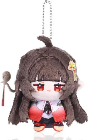 UTIEHD Honkai Star Rail Plush Keychains, Cute 4 Inch Collectible Dolls, Compact Size for Bags and Keys for Fans (Lingsha)