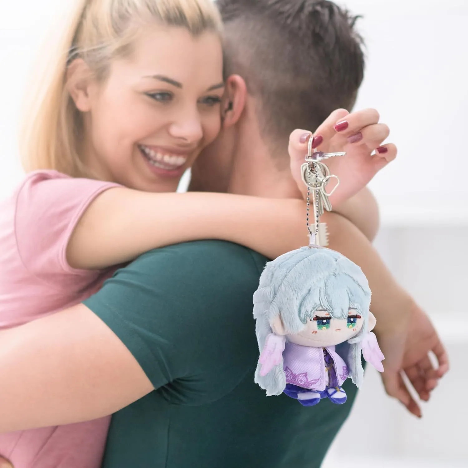 UTIEHD Honkai Star Rail Plush Keychains, Cute 4-Inch Collectible Dolls - Compact Size for Bags and Keys for Fans